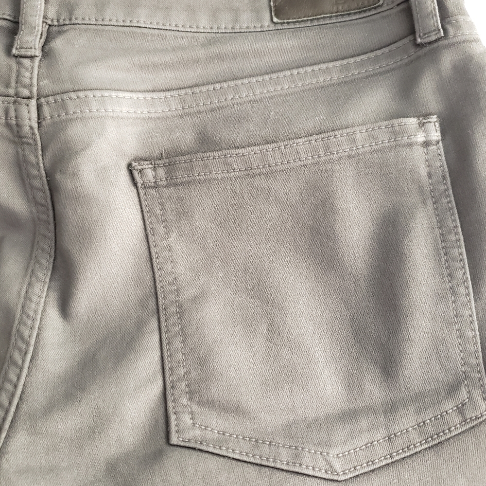 Elie Tahari 29 Audrey faux leather gray leggings - Picture 11 of 15